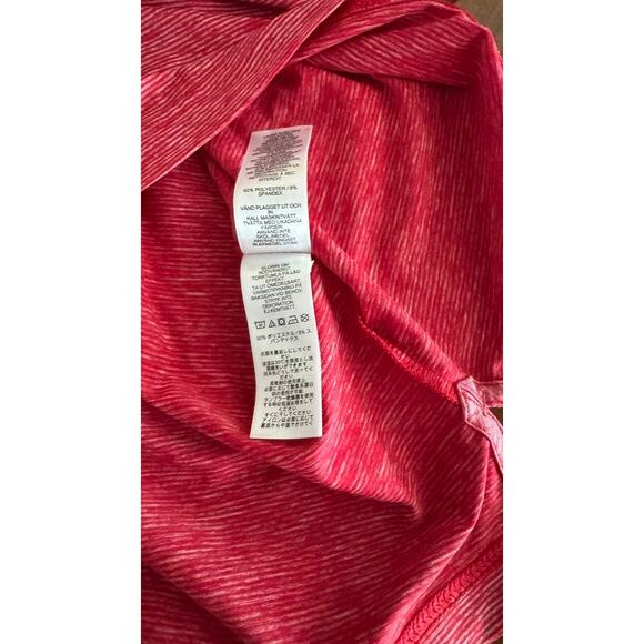 Vineyard Vines Performance Polo Shirt Red Striped Small Men’s - Picture 10 of 16